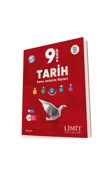 Limit 2025 9. Sınıf Tarih Konu Anlatım Föyleri Güncel Müfredat Limit 2025 9. Sınıf Tarih Konu Anlatım Föyleri Güncel Müfredat