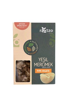 4 Adet Biorootzo Yeşil Mercimek Pipe Rigate 200 G 4 Adet Biorootzo Yeşil Mercimek Pipe Rigate 200 G