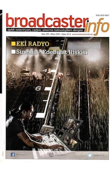 Broadcasterinfo:aylık Televizyon,radyo,sinema Teknolojileri Dergisi: Sinema - Edebiyat İlişkisi Sayı:205-nisan 2022 Retro Koleksiyon Eski Baskı Broadcasterinfo:aylık Televizyon,radyo,sinema Teknolojileri Dergisi: Sinema - Edebiyat İlişkisi Sayı:205-nisan 2022 Retro Koleksiyon Eski Baskı