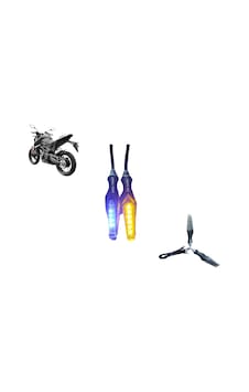 Voge R125 Arka Sinyal Takımı Sarı Led Sinyal - Mavi Park Voge R125 Arka Sinyal Takımı Sarı Led Sinyal - Mavi Park