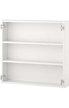 Banyo Duvar Dolabı İskeleti, Beyaz, 80x15x75 Cm Beyaz Banyo Duvar Dolabı İskeleti, Beyaz, 80x15x75 Cm Beyaz