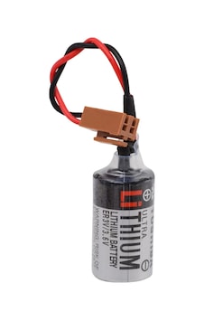 Er3v 3.6v 1/2aa Size Lithium Pil - Kahverengi Soket