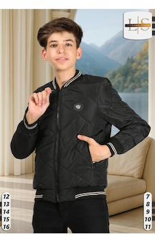 Lasgaris Jeans Erkek Çocuk Capitone Mont Siyah Lasgaris Jeans Erkek Çocuk Capitone Mont Siyah