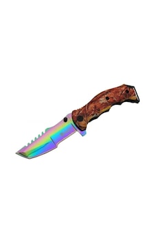 Columbia Tanto Fst 3039 A Tırtıklı Gökkuşağı Kamp Çakı 23 Cm - G10 Sap, Yarı Otomatik Columbia Tanto Fst 3039 A Tırtıklı Gökkuşağı Kamp Çakı 23 Cm - G10 Sap, Yarı Otomatik