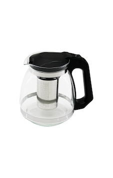 Çelik Süzgeçli Cam Demlik 1500ml 4887 Renkli