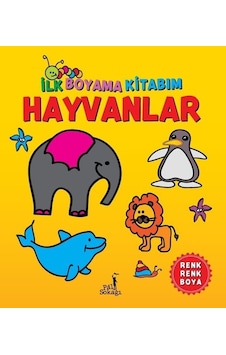 Hayvanlar - İlk Boyama Kitabım- Pal Sokağı Hayvanlar - İlk Boyama Kitabım- Pal Sokağı