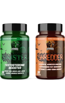 Grimlabs Fat Burn Starter Pack - Sınıster Testo Booster & Shredde Grimlabs Fat Burn Starter Pack - Sınıster Testo Booster & Shredde