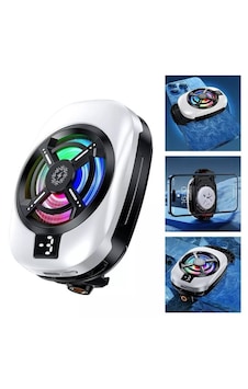 Subzero Hd24 Telefon Buz Soğutucu Fan Isı Gösterge Led Beyaz Subzero Hd24 Telefon Buz Soğutucu Fan Isı Gösterge Led Beyaz