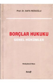 Borçlar Hukuku Genel Hükümler N11.755 Borçlar Hukuku Genel Hükümler N11.755
