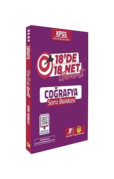 KPSS Coğrafya 18 de 18 Net Garanti Soru Bankası Video Çözümlü- Tasarı Akademi KPSS Coğrafya 18 de 18 Net Garanti Soru Bankası Video Çözümlü- Tasarı Akademi