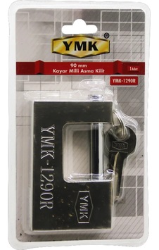 90mm Gri Kayar Milli Asma Kilit Go-53-vice 03649 90mm Gri Kayar Milli Asma Kilit Go-53-vice 03649