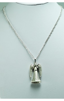 Orko Takı Doctor Who Crying Angel Kolye Gümüş Orko Takı Doctor Who Crying Angel Kolye Gümüş
