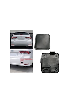 Volhast Toyota Corolla 2019 - 2024 Arka Tampon Çeki Demir Kapağı Volhast Toyota Corolla 2019 - 2024 Arka Tampon Çeki Demir Kapağı