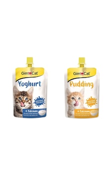 Gimcat Yoghurt Calcium Pouch 150 G + Pudding Calcium Pouch Yetişkin Kedi Pudingi 150 G Gimcat Yoghurt Calcium Pouch 150 G + Pudding Calcium Pouch Yetişkin Kedi Pudingi 150 G