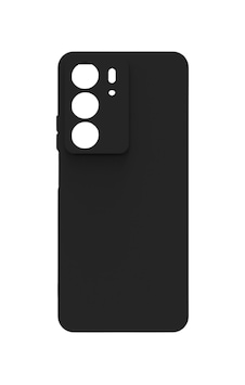 Realme C75 4g Kılıf Kamera Korumalı Silikon Rubber Arka Kapak Siyah