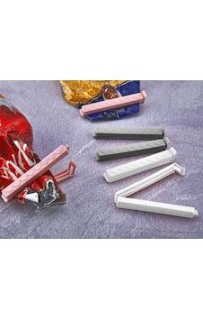Pratik 6lı Poşet Kapatıcı Klips Ambalaj Ve Torba Kapatma Aparatı Poşet Klipsi - 6 Adet Plastik Gri Diğer Pratik 6lı Poşet Kapatıcı Klips Ambalaj Ve Torba Kapatma Aparatı Poşet Klipsi - 6 Adet Plastik Gri Diğer