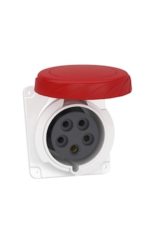 Schneıder - 5x32a, Trifaze, 3p+n+t, Ip67, Hızlı, Eğik Makine Prizi