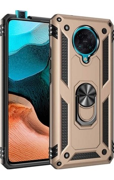 Xiaomi Redmi K30 Pro Kılıf Zore Vega Kapak Gold Xiaomi Redmi K30 Pro Kılıf Zore Vega Kapak Gold