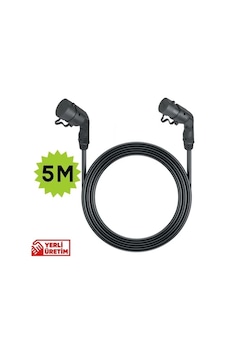 Chargemobile 32 A 22 Kw Trifaze Type 2 Fiş Priz Şarj Seti 5 M Standart Chargemobile 32 A 22 Kw Trifaze Type 2 Fiş Priz Şarj Seti 5 M Standart