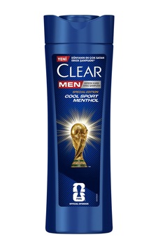 4 Adet Clear Men Şampuan Cool Sport Menthol