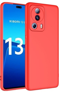 Xiaomi Mi 13 Lite Kılıf Zore Mara Lansman Kapak Kırmızı Xiaomi Mi 13 Lite Kılıf Zore Mara Lansman Kapak Kırmızı
