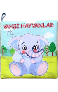 Vahşi Hayvanlar Sessiz Kumaş Kitap T111 - Bez Kitap , Eğitici Oyuncak ,yumuşak Ve Hışırtılı Vahşi Hayvanlar Sessiz Kumaş Kitap T111 - Bez Kitap , Eğitici Oyuncak ,yumuşak Ve Hışırtılı