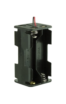4lü Üstüste Aa Sırt Sırta Pil Yuvası Ic-234
