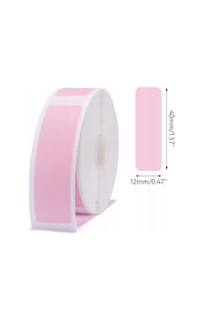 Niimbot T12x40mm 160 Adet Pembe Etiket D11, D110, D101, H1s Niimbot T12x40mm 160 Adet Pembe Etiket D11, D110, D101, H1s