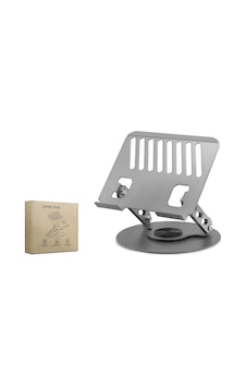Derece Dönebilen Ergonomik Laptop Standi Gri Derece Dönebilen Ergonomik Laptop Standi Gri