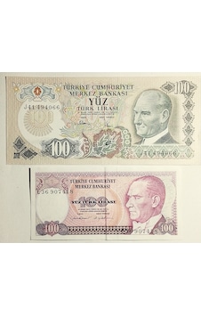 6. 7. Emisyon 2 Adet Koleksiyon Kağt Para. Antika Para. 7 6. 7. Emisyon 2 Adet Koleksiyon Kağt Para. Antika Para. 7