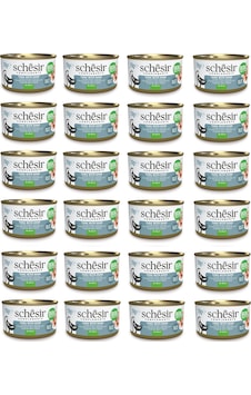 Schesir Ton Ve Barlam Balıklı Jöleli Tamamlayıcı Kedi Konservesi 70 Gr. X 24 Adet Schesir Ton Ve Barlam Balıklı Jöleli Tamamlayıcı Kedi Konservesi 70 Gr. X 24 Adet