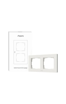 Aqara Anahtar Çerçevesi 2'li Beyaz Fe-x01d-b Aqara Anahtar Çerçevesi 2'li Beyaz Fe-x01d-b