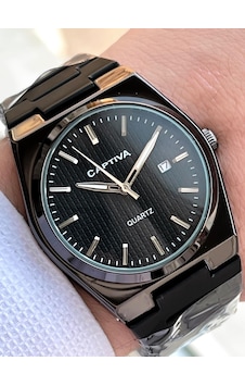 Captiva Çelik Kordon Takvimli Kadran Kutulu Seri Erkek Kol Saati C01.es04 Captiva Çelik Kordon Takvimli Kadran Kutulu Seri Erkek Kol Saati C01.es04
