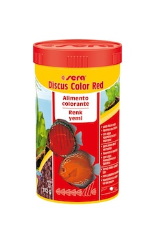 Sera Discus Color Red 250 Ml 116 Gr Sera Discus Color Red 250 Ml 116 Gr