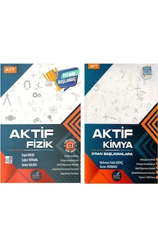 Aktif Öğrenme Ayt Fizik Ve Kimya 0 Dan Başlayanlara Seti 2 Kitap Aktif Öğrenme Ayt Fizik Ve Kimya 0 Dan Başlayanlara Seti 2 Kitap