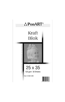 Ponart Kraft Blok Resim Defteri 125G 30 Yaprak 25X35 10 628 126 Ponart Kraft Blok Resim Defteri 125G 30 Yaprak 25X35 10 628 126