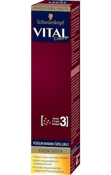 Vital Tüp Saç Boyası 7.1 Küllü Kumral Vital Tüp Saç Boyası 7.1 Küllü Kumral