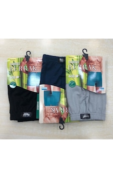 Berrak4430, 5'li Paket Erkek Bambu Boxer Short Brk4430-5 Renkli Berrak4430, 5'li Paket Erkek Bambu Boxer Short Brk4430-5 Renkli
