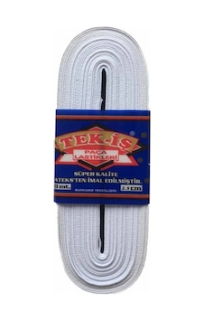 10 Mt Paça Lastiği Kalınlık 2,5 Cm Beyaz 10 Mt Paça Lastiği Kalınlık 2,5 Cm Beyaz