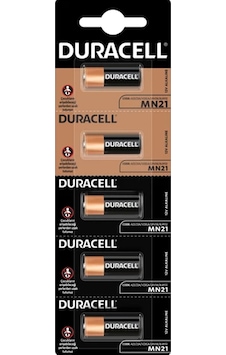 Duracell Mn21 Araç Kumanda Pili 5'li Kartela.