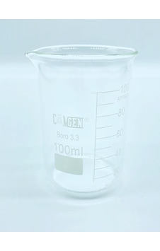 Cam Beher Dereceli Borosilikat 100 ML 1 Adet Cam Beher Dereceli Borosilikat 100 ML 1 Adet