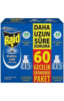 60 Gece Elektro Likit Yedek 1 Adet 60 Gece Elektro Likit Yedek 1 Adet