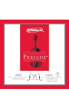 D'addario J1012 Prelude Tek Çello Re D Teli 4/4 Dengeli Ger D'addario J1012 Prelude Tek Çello Re D Teli 4/4 Dengeli Ger