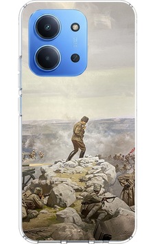 Redmi 15c Uyumlu Cephede Komutan Bağımsızlık Atatürk Baskılı Silikon Kılıf Renkli