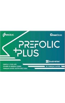Prefolic Plus 30 Yumuşak Kapsül