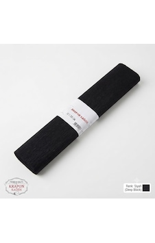 Premium Siyah Krapon Süsleme Kağıdı 50x200 Cm 60 Gr Parti, Organizasyon Ve Okul Etkinlikleri İçin 1 Adet Premium Siyah Krapon Süsleme Kağıdı 50x200 Cm 60 Gr Parti, Organizasyon Ve Okul Etkinlikleri İçin 1 Adet