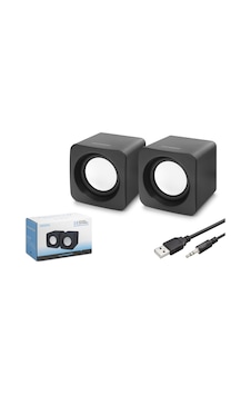 Hadron Hd6055 Masaüstü Hoparlör 2.0 Kanal Usb 3.5 Mm Siyah