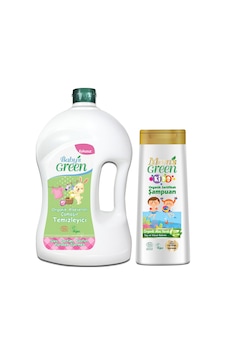 Organik Bebek Çamaşır Temizleyici + Organik Çocuk Şampuanı Organik Bebek Çamaşır Temizleyici + Organik Çocuk Şampuanı