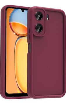 Xiaomi Poco C65 Kılıf Kamera Korumalı Zore Ananas Kapak Mürdüm Xiaomi Poco C65 Kılıf Kamera Korumalı Zore Ananas Kapak Mürdüm