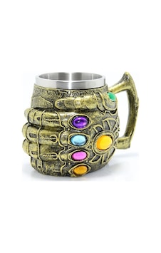 Paslanmaz Çelik Thanos Eli Kupa Bardak Alk1013 Çok Renkli Paslanmaz Çelik Thanos Eli Kupa Bardak Alk1013 Çok Renkli